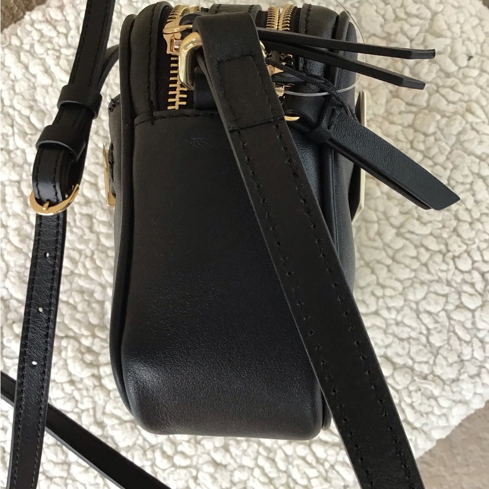 Ted Baker Black Crossbody Bag with Gold Accents - Picture 5 of 8